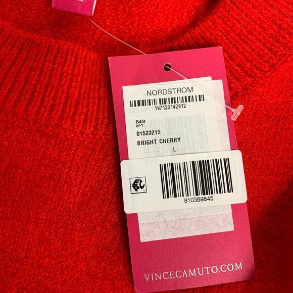 Vintage red Vince Camuto sweater - Picture 4 of 5